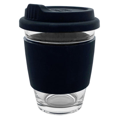 Carlo Glass Coffee Cup - Silicone