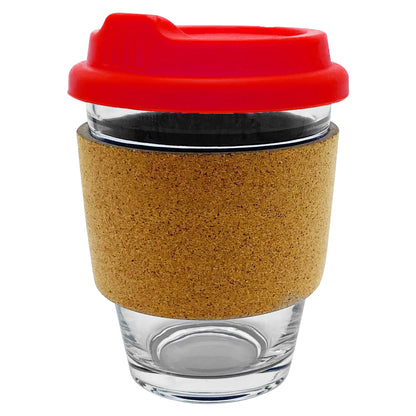 Carlo Glass Coffee Cup - Cork