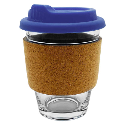 Carlo Glass Coffee Cup - Cork