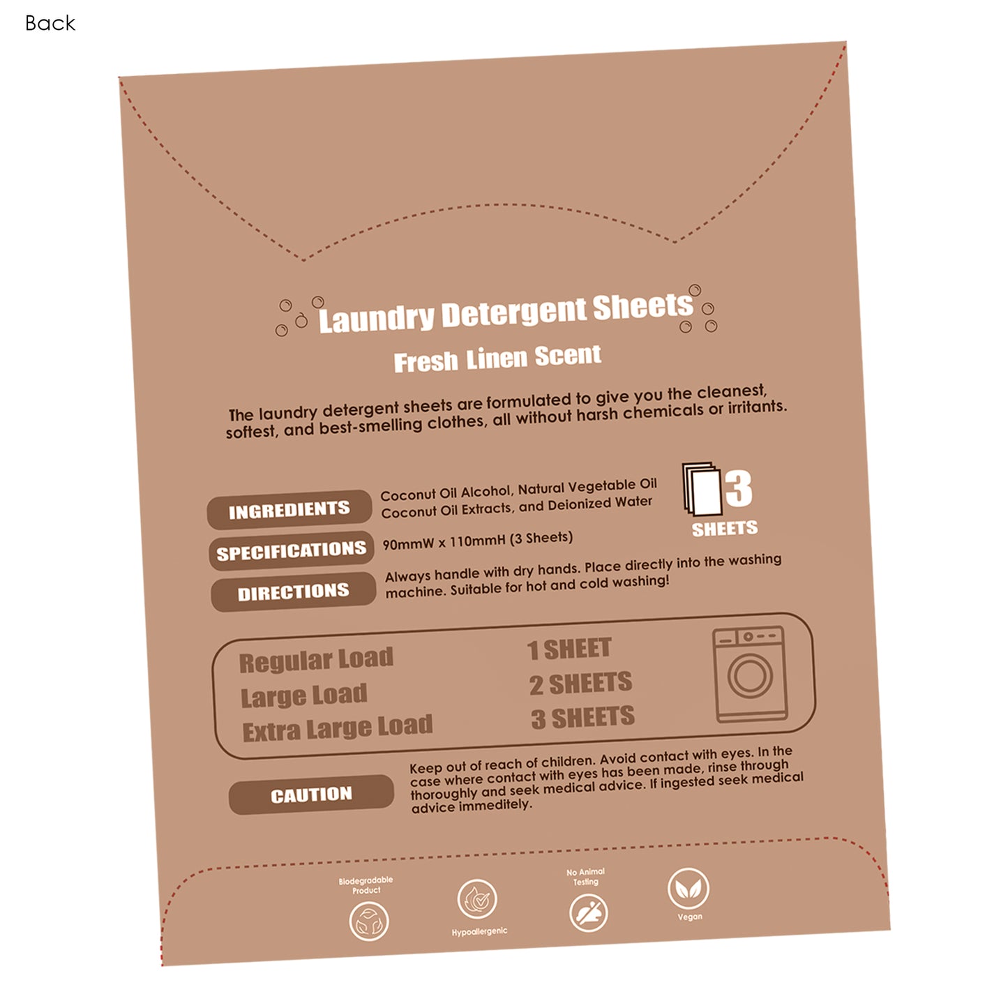 Laundry Detergent Sheets