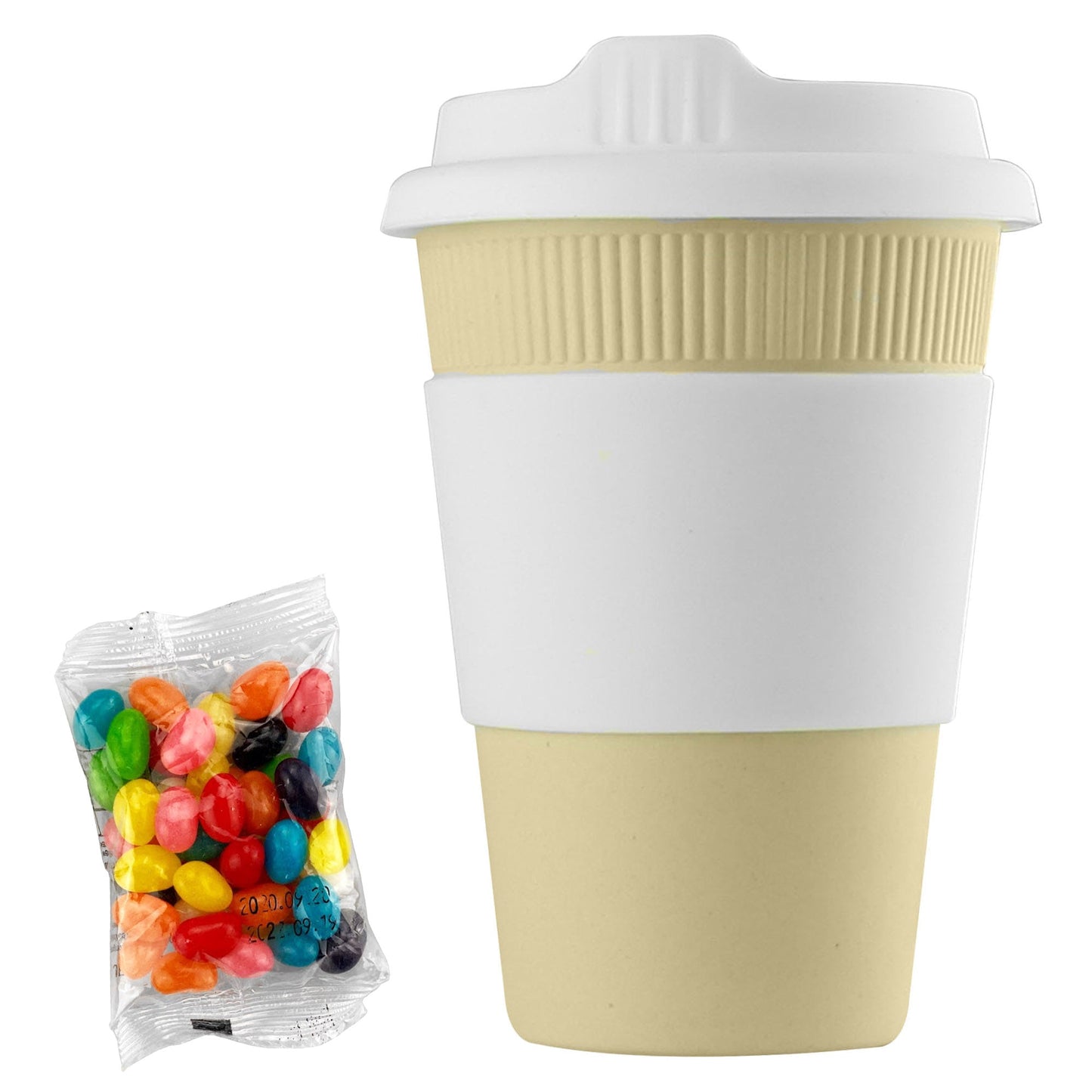 Jelly Bean In 12oz Bamboo Cup