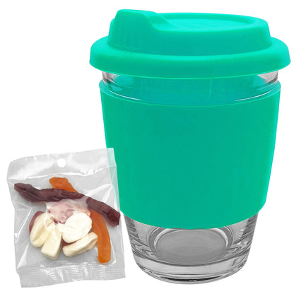 Jelly Party Mix in Carlo Glass Coffee Cup