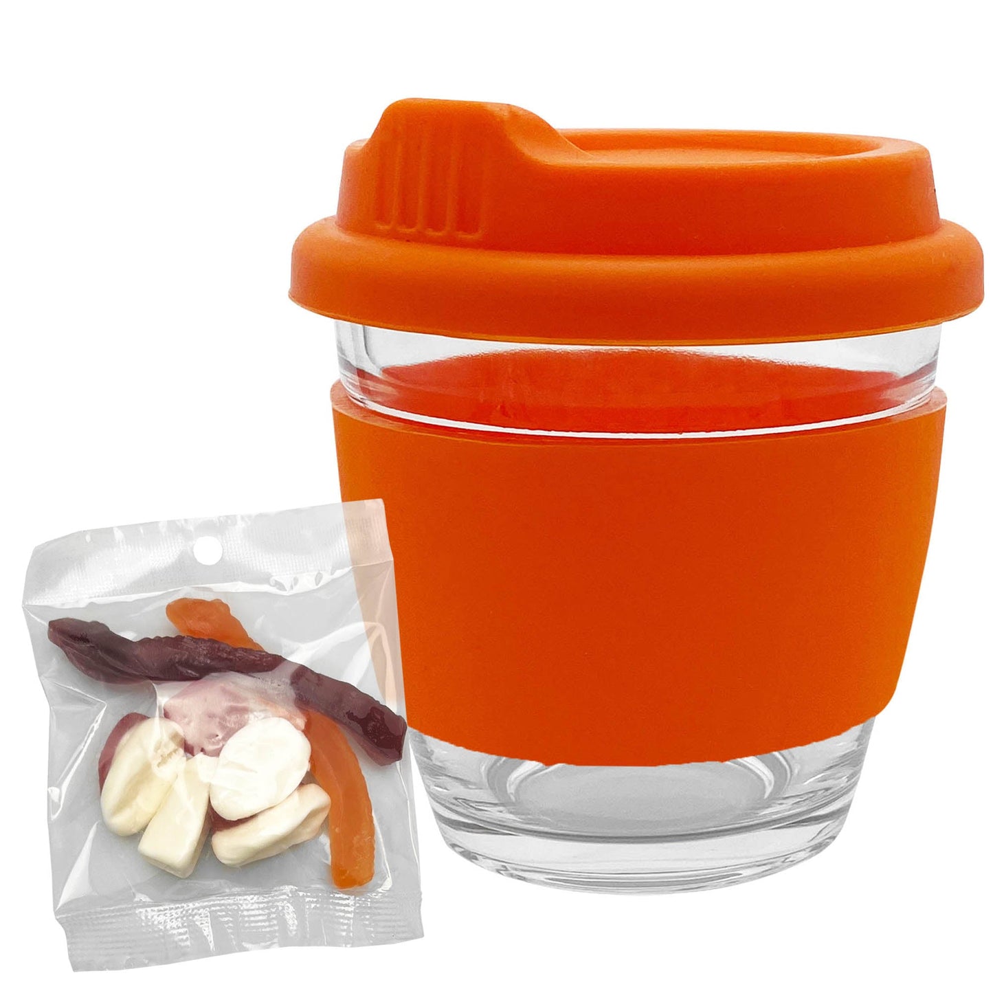 Jelly Party Mix in Venice Glass Coffee Cup