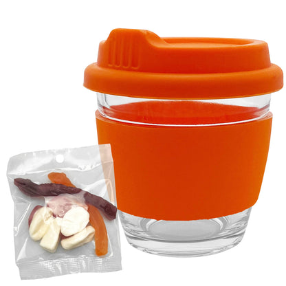 Jelly Party Mix in Venice Glass Coffee Cup