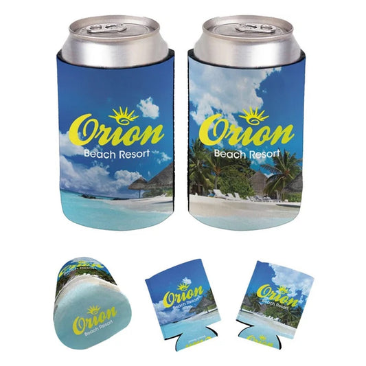 Classic Foam Stubby Cooler - Full Colour