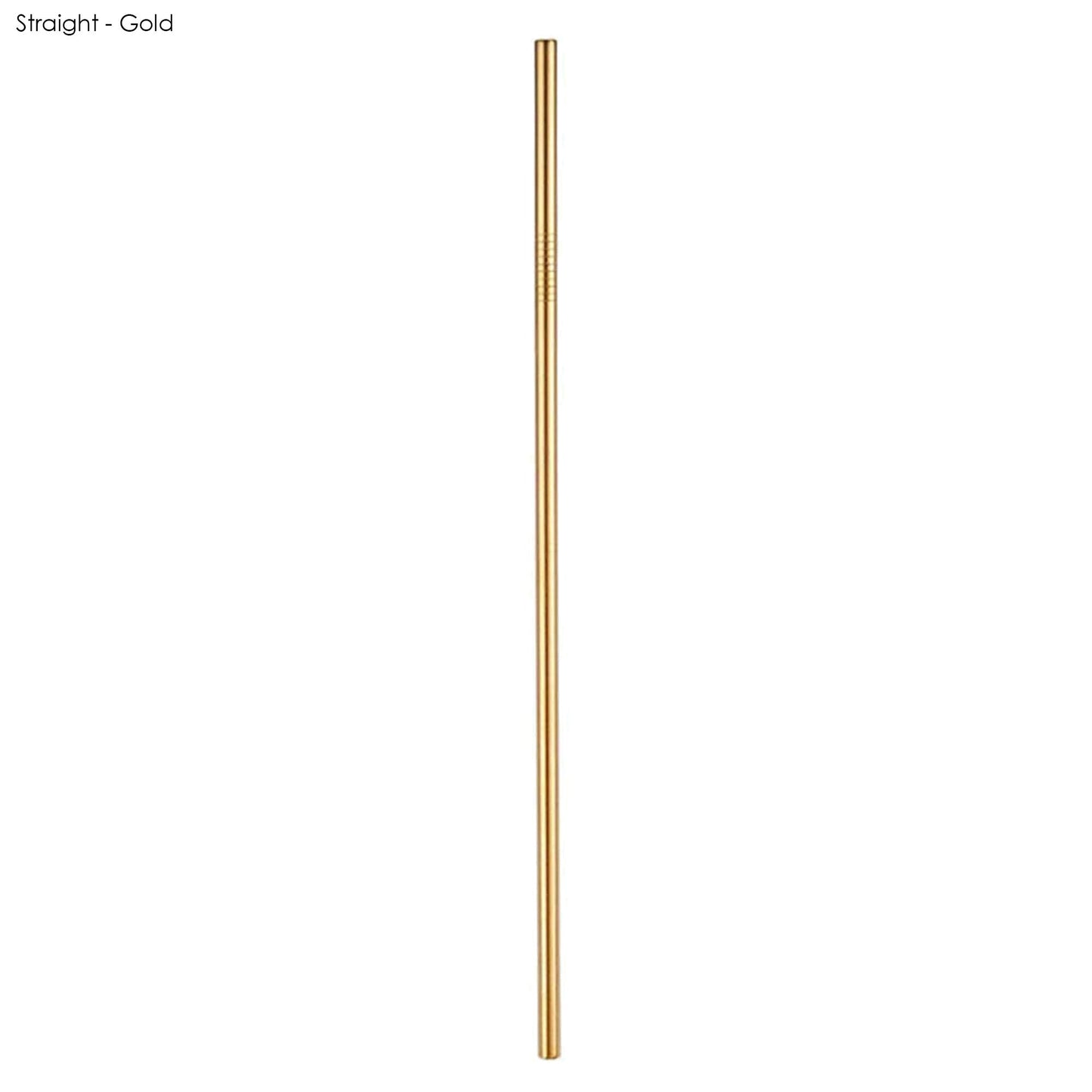 Stainless Steel Straw 6mm x 215mm