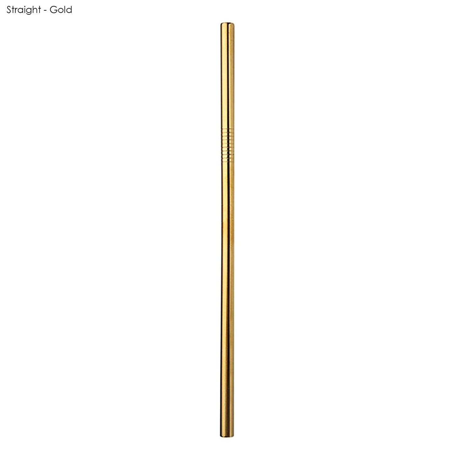 Stainless Steel Straw 8mm x 215mm