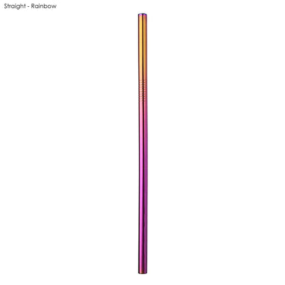 Stainless Steel Straw 8mm x 215mm