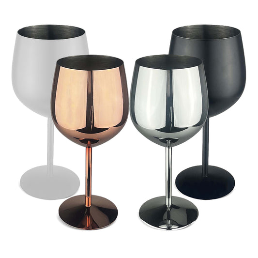 Bella Stainless Steel Wine Glass