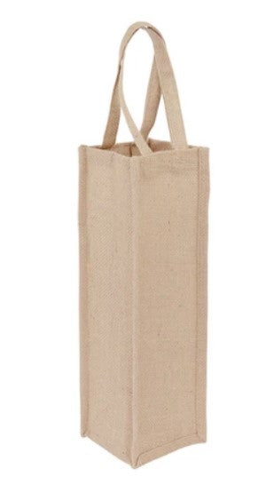Jute Wine Bag - 1 Bottle