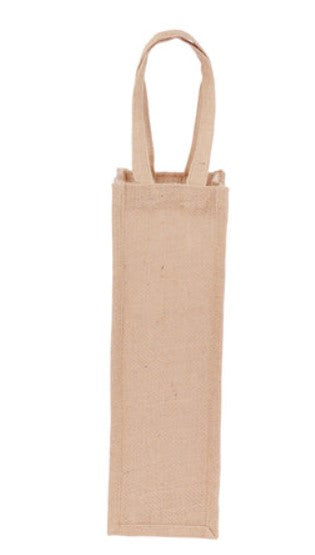 Jute Wine Bag - 1 Bottle