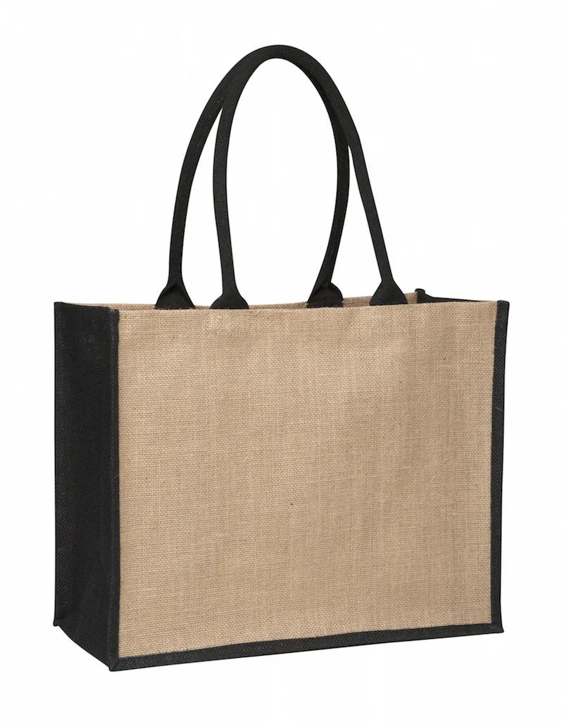 Jute Laminated Landscape - Black