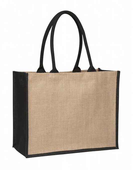 Jute Laminated Landscape - Black